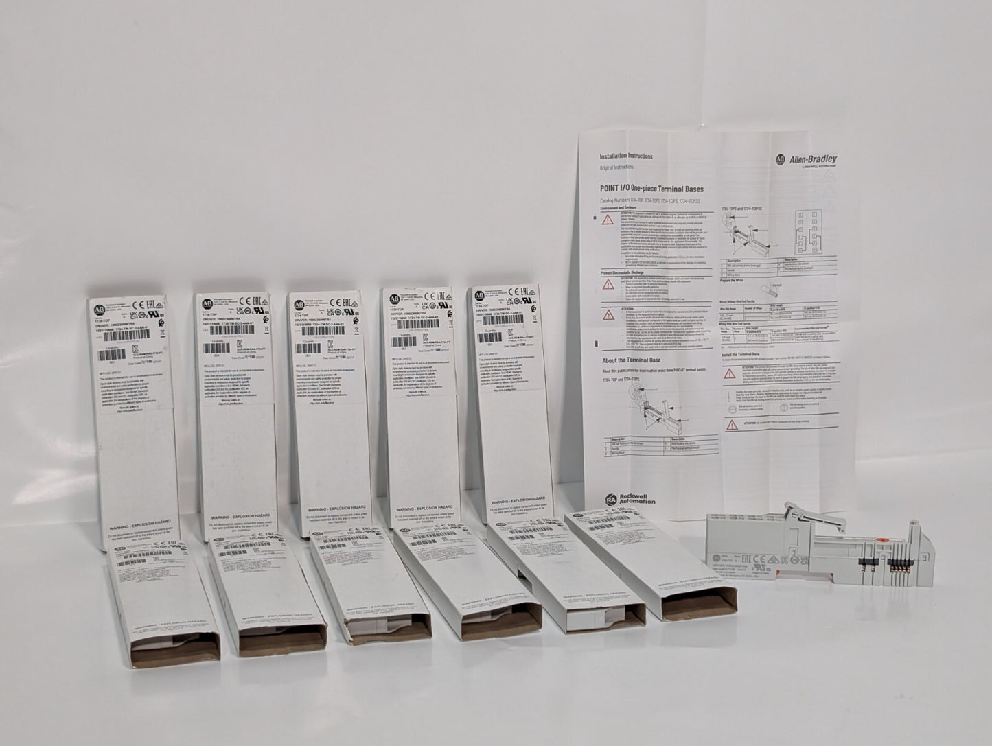 (11) Allen-Bradley 1734-TOP /A POINT I/O Screw Terminal Base 1734TOP New Sealed