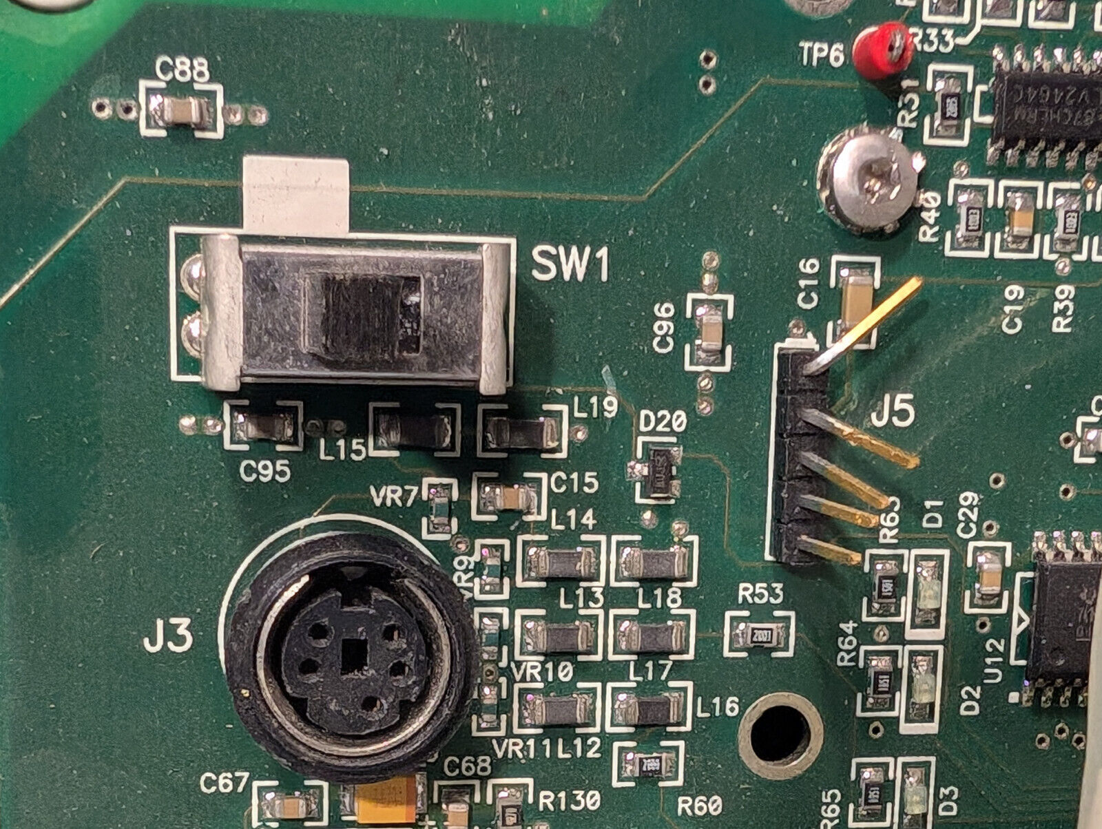 SunTech Tango+ Stress Monitor -For Parts- 18-0029-00, Rev C, 6 VDC,Made in Japan