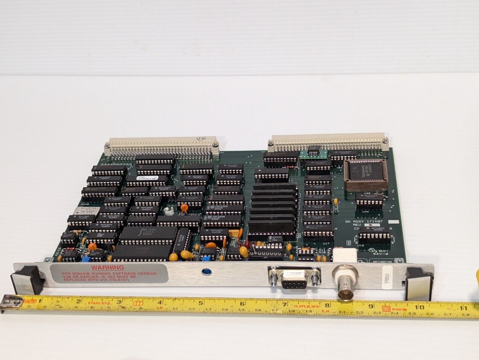 Orthodyne Electronics 171507 Rev Z -  BD ASSY Circuit Board for M360 A/B