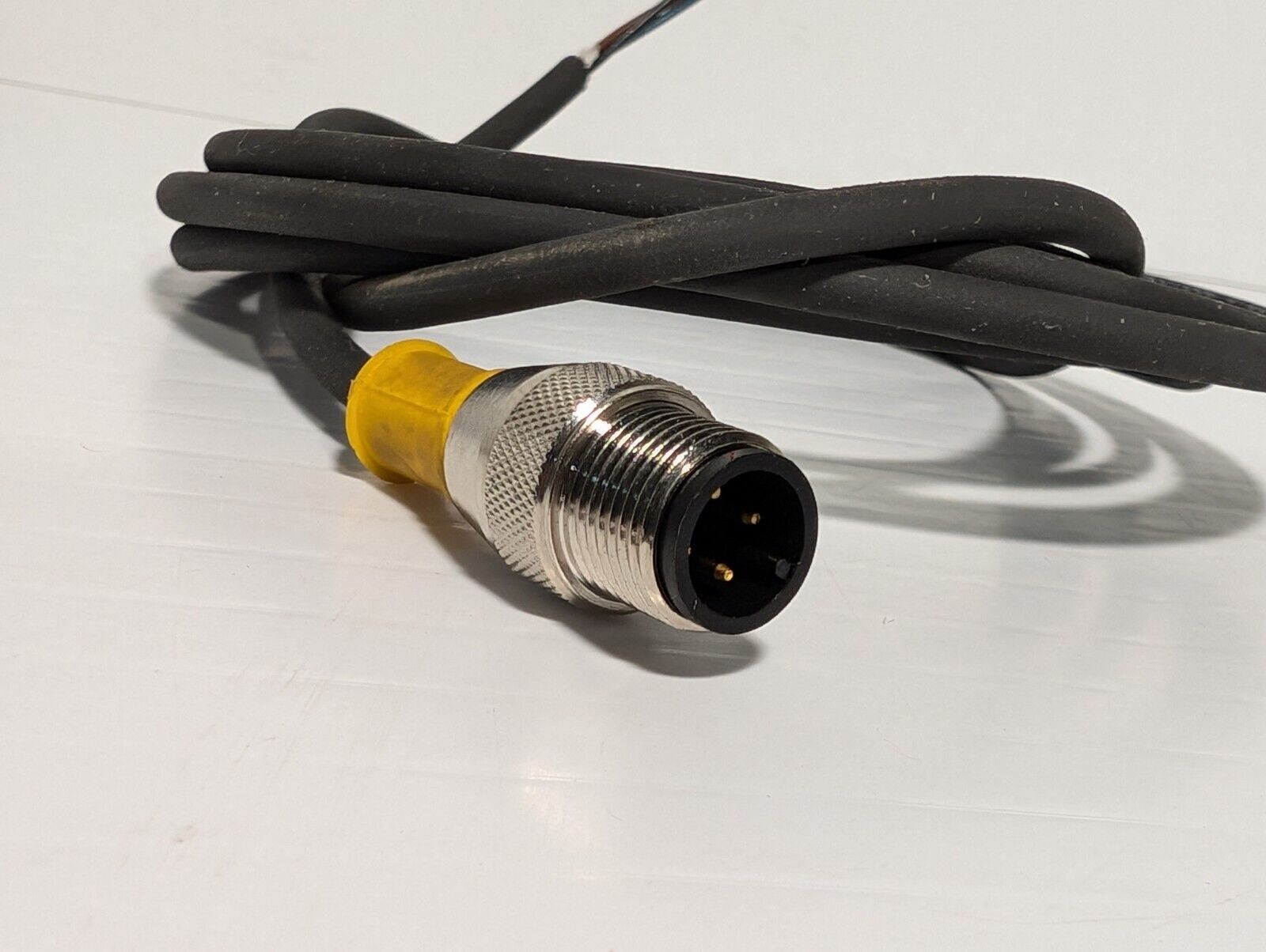 Turck RS4.4T-1 Actuator/Sensor Cordset 4 Straight Pin Male Connector