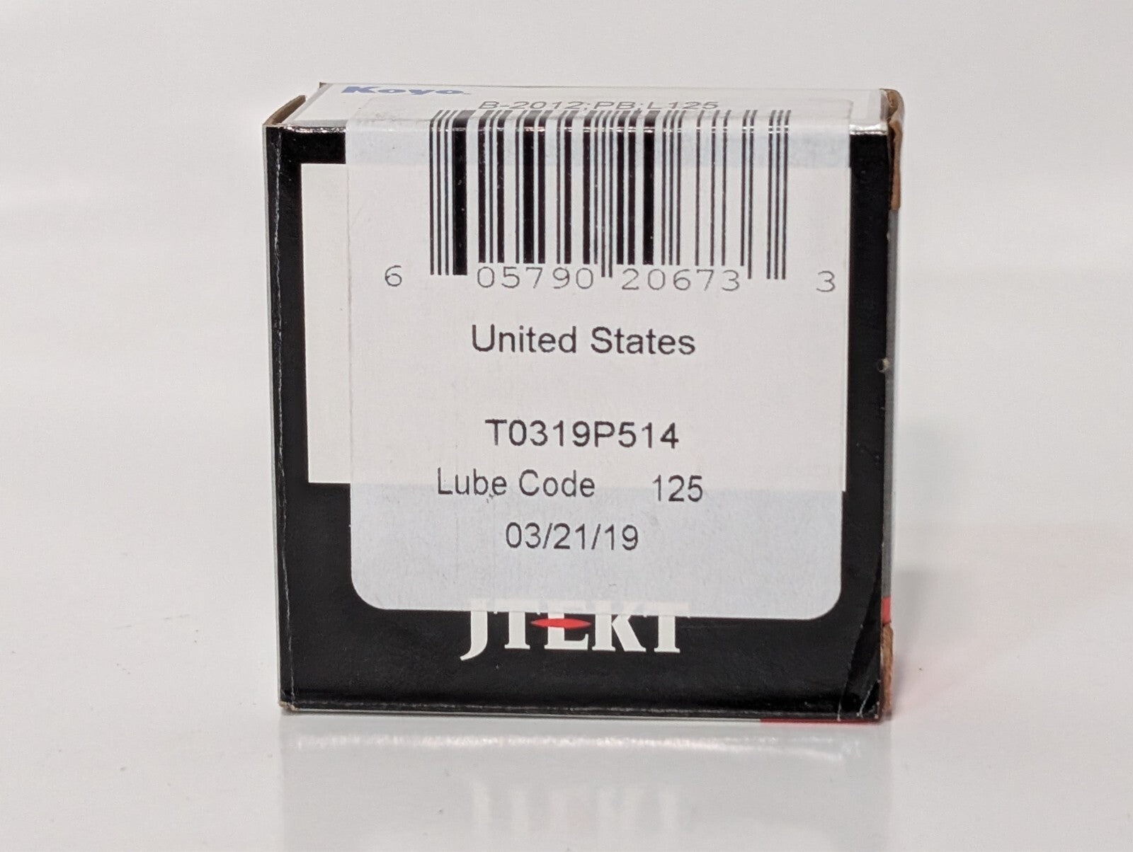 (5) Koyo B-2012 Needle Roller Bearing Drawn Cup PB L125 B-2012;PB;L125