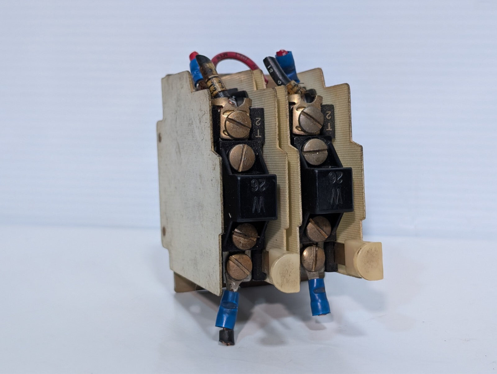 (2) Allen Bradley 1415-N50 Ser. K Overload Relay, Linked