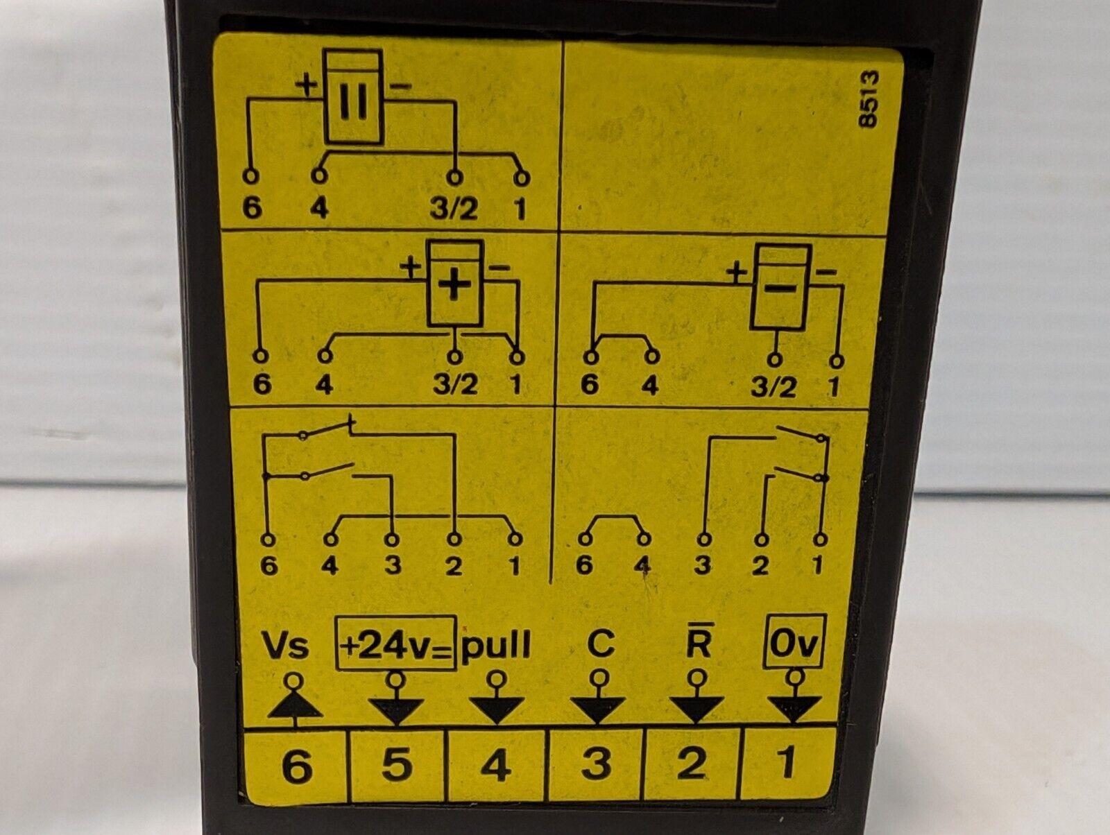 Sodeco-Saia CKG 366 M4 N0N0 Panel Mount Digital Counter, 6 Digit - Free Shipping