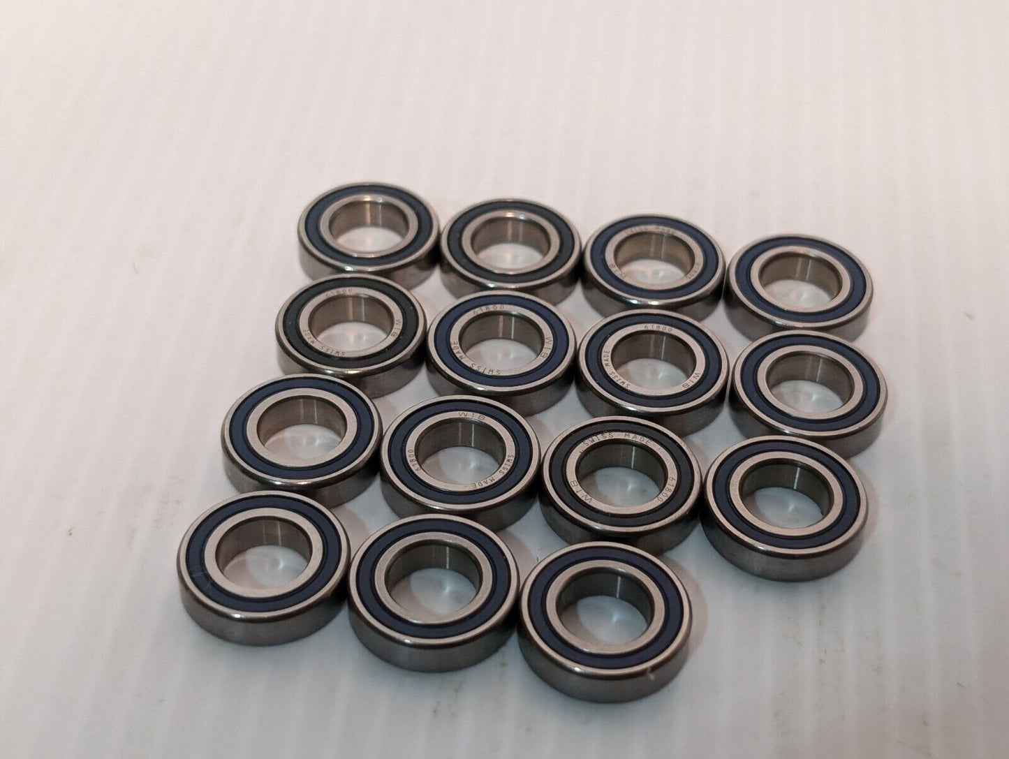 (15) SKF Bearing Type 61800 WIM Swiss Made, C3B2, Flex Plate/Precision Bearing