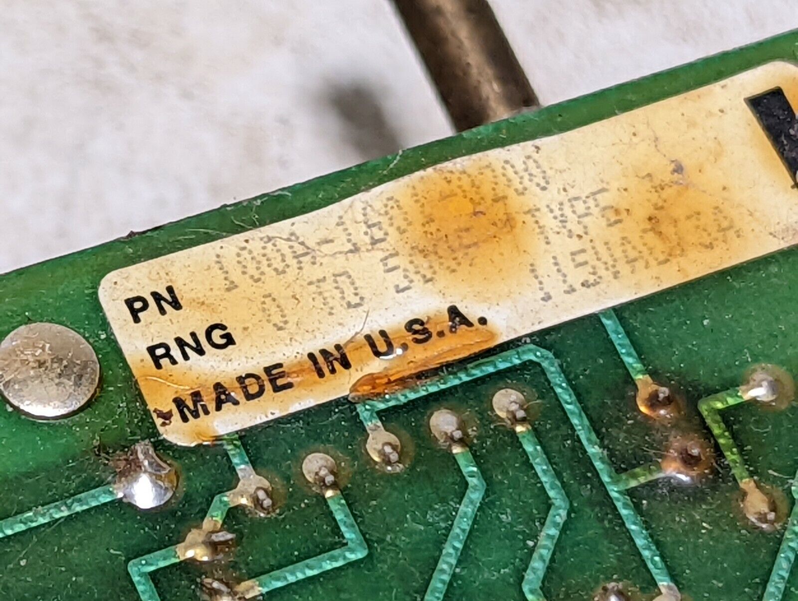 AGA 100A-1601-0200 circuit board, appliance thermostat, 0 to 500F, 115VAC/3A