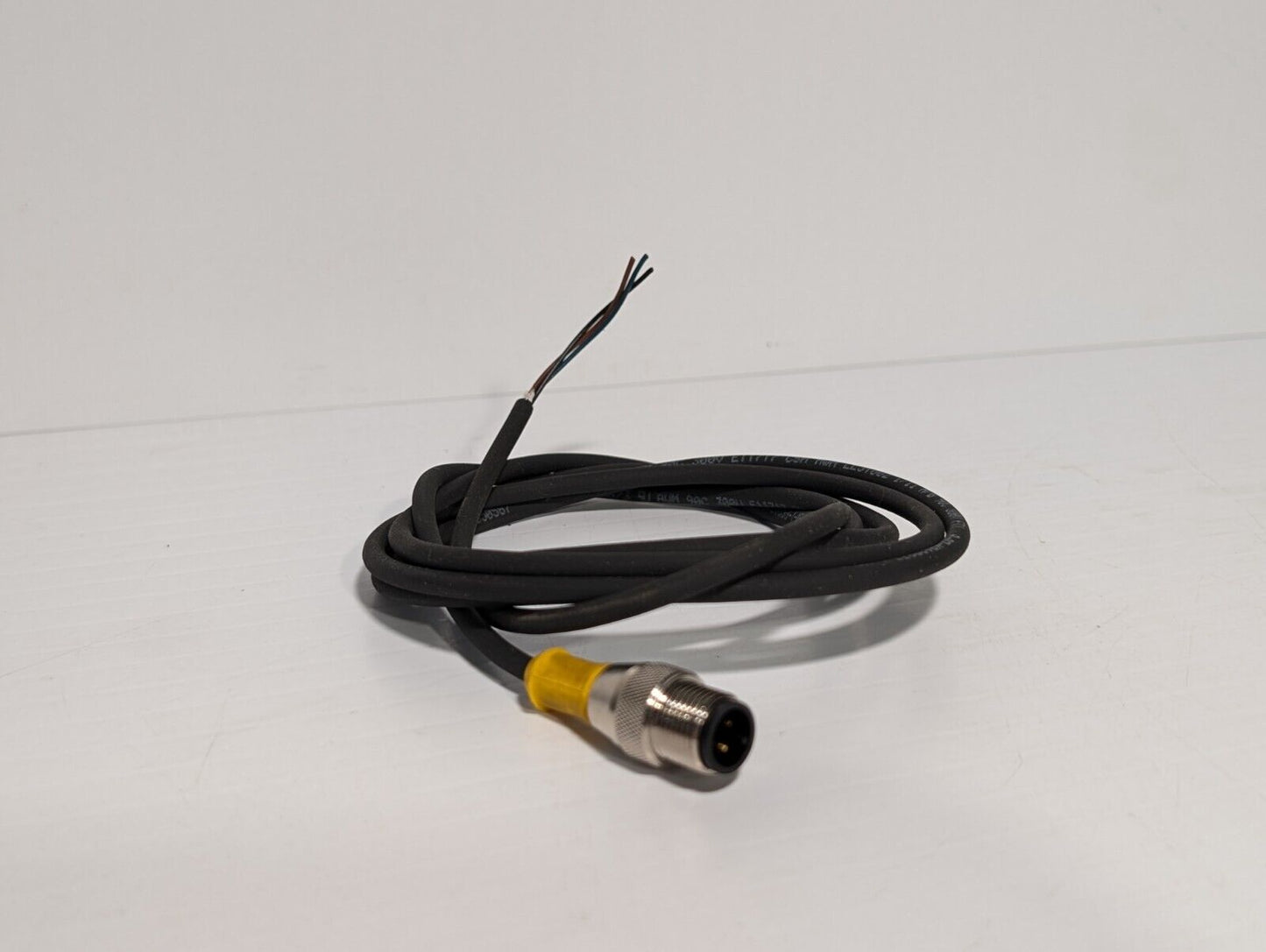 Turck RS4.4T-1 Actuator/Sensor Cordset 4 Straight Pin Male Connector