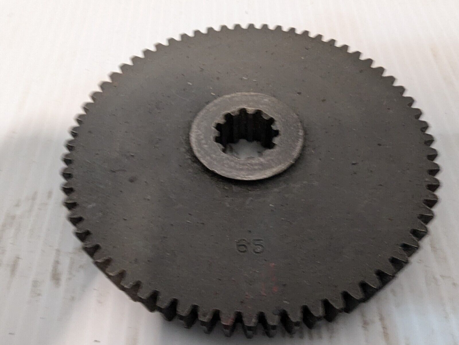 65 Tooth Gear 4.25" Outer Diameter 11 Tooth .75" Bore .5" Thick - Free Shipping
