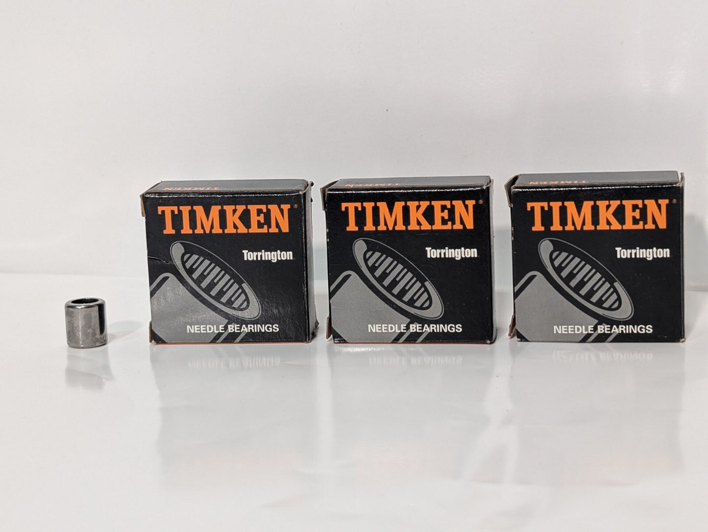[3] Timken B-610 Needle Roller Bearings .562 OD x .375 ID x .500 W Torrington
