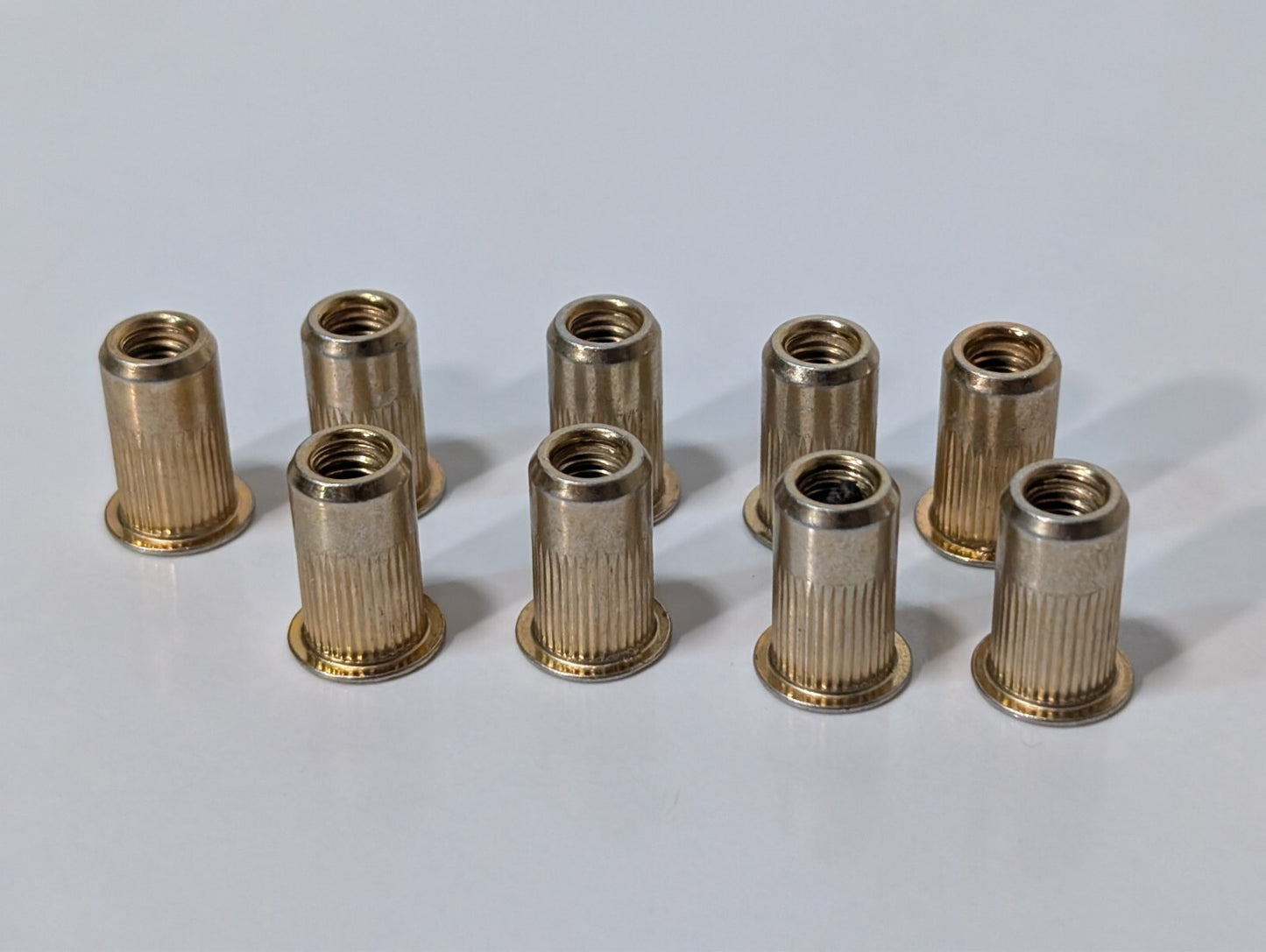 [160] Rivetnut inserts, M6x1.0: Sherex CAL2-610-6.6-10, Advance ALS4T-610-6.6B10
