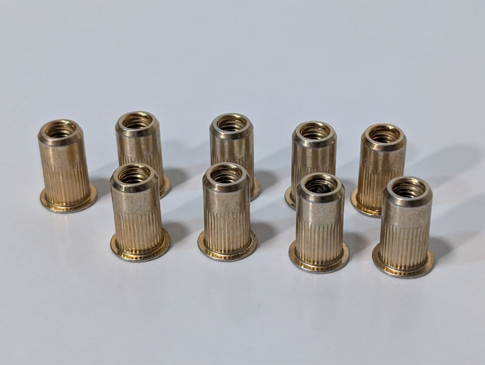 [160] Rivetnut inserts, M6x1.0: Sherex CAL2-610-6.6-10, Advance ALS4T-610-6.6B10