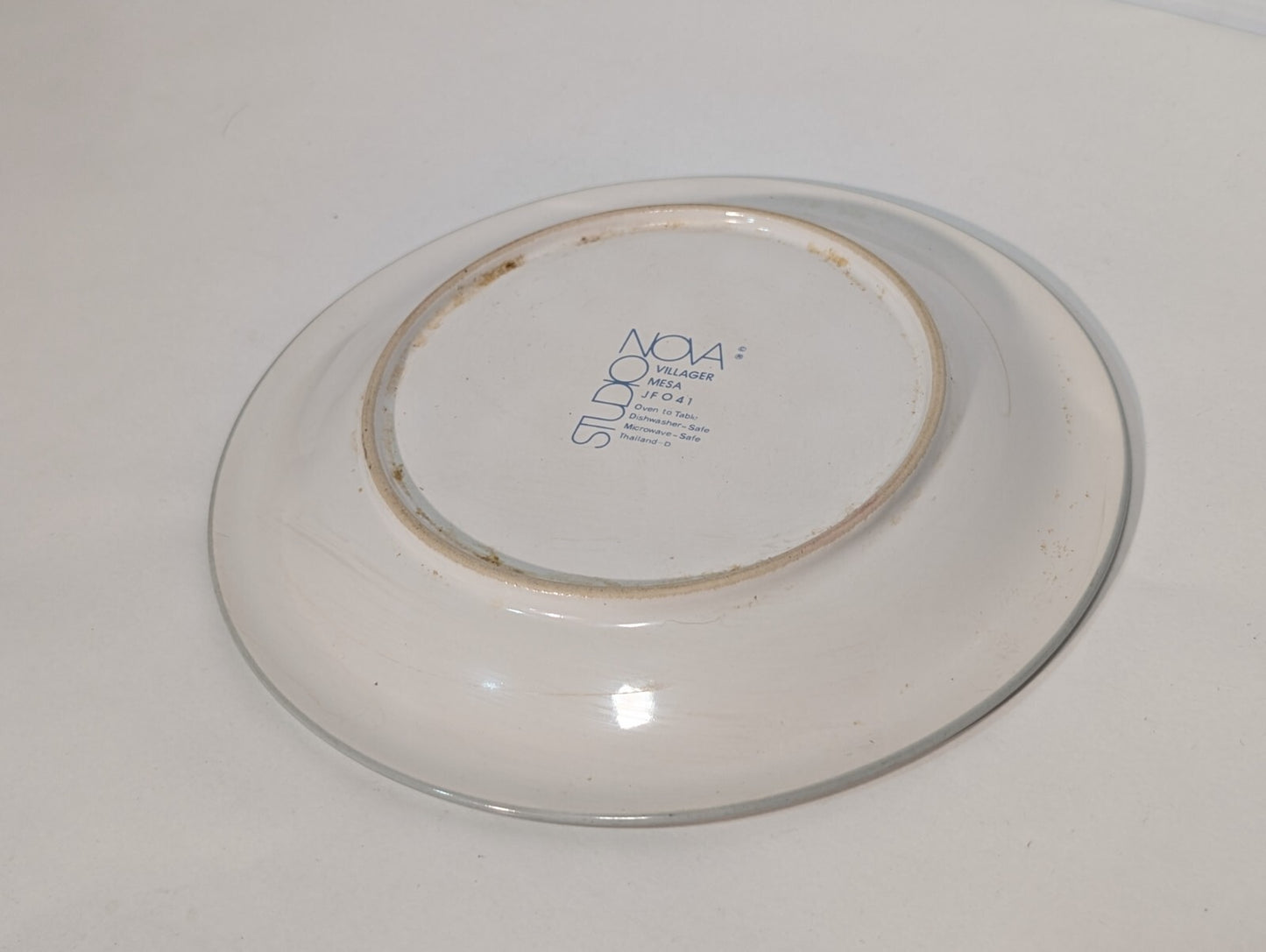 Studio Nova Villager Mesa Saucer Plate JFO41 Thailand 8" Diameter
