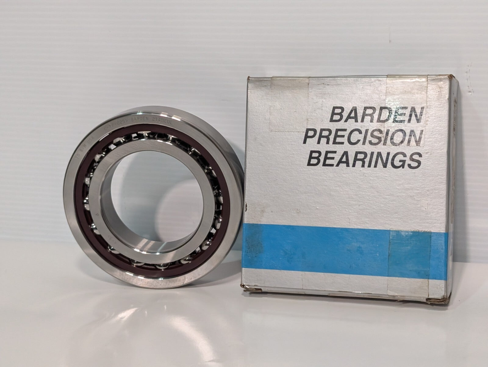 1 Pair of Barden 214HCDUL  Angular Contact Bearings, ABEC 7 Precision Bearings