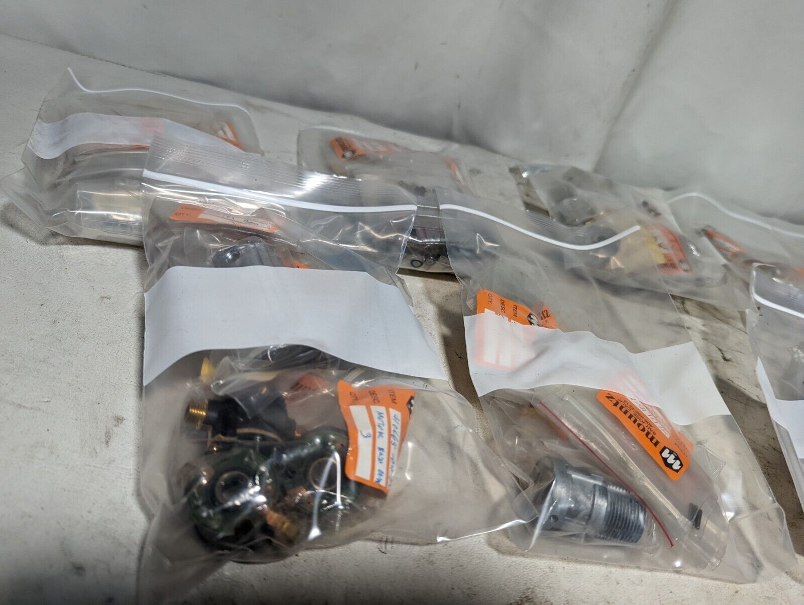 Large lot of parts for Mountz automatic screwdriver