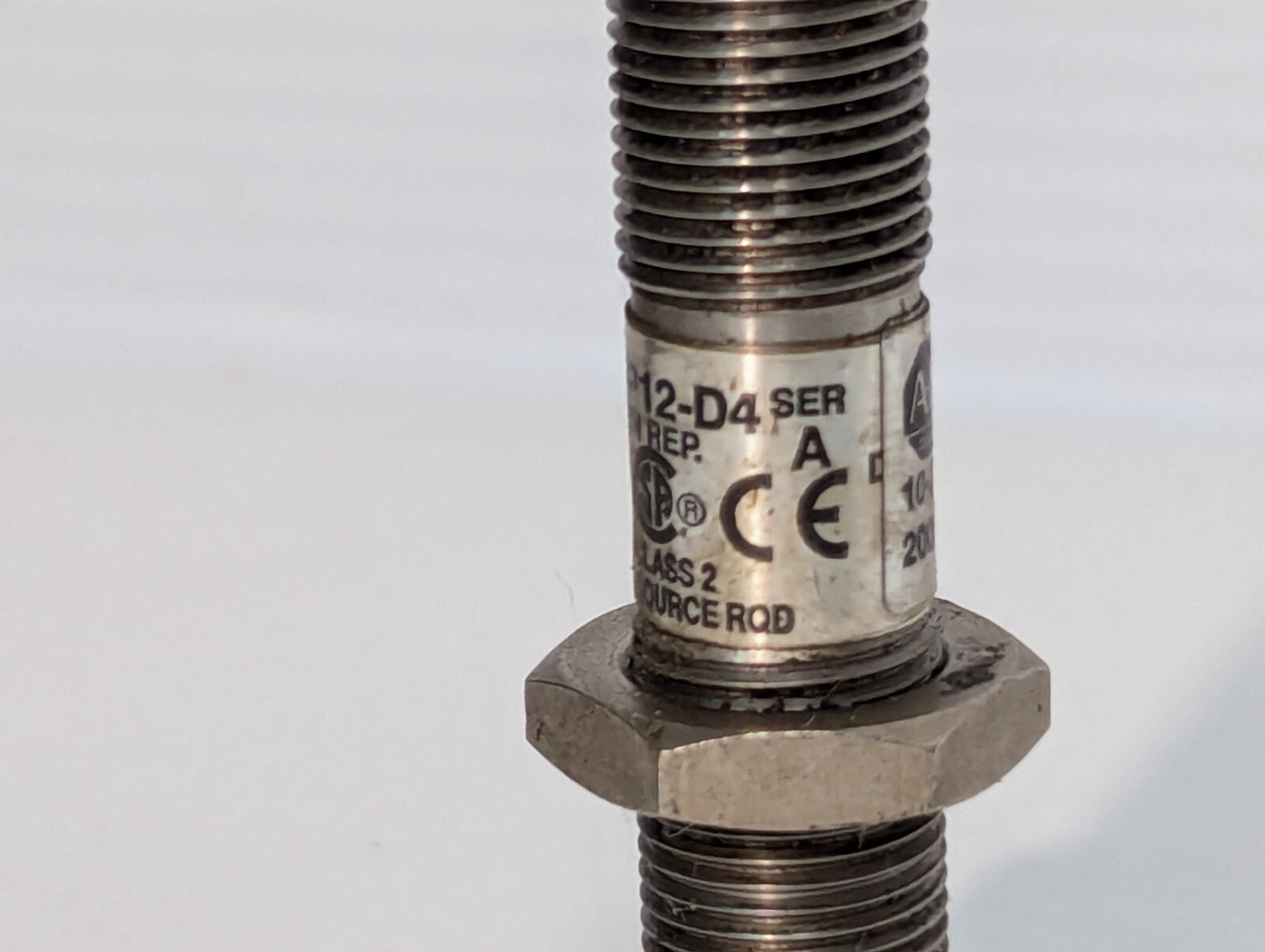 Allen Bradley 871TM-DH4NP12-D4 Inductive Proximity Sensor, 10-30VDC, Series A