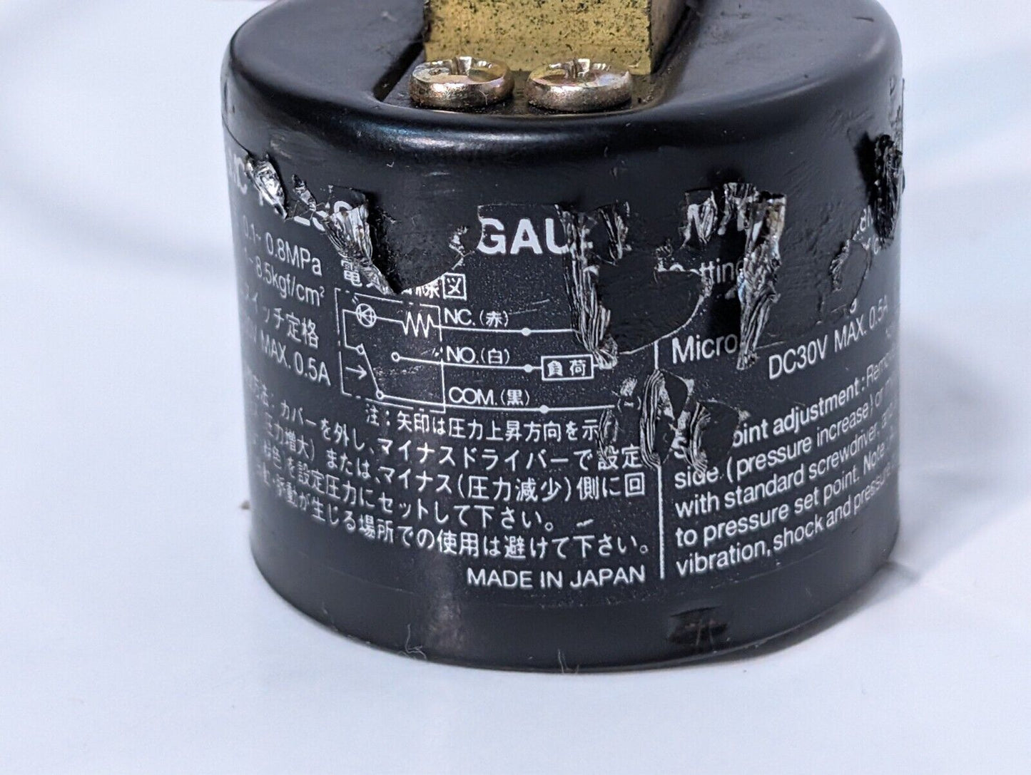 SMC ISE40-T1-22L Pressure Regulator 0-1MPa 0-140PSI