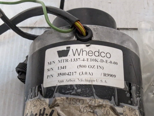 Whedco MTR-1337-4-E10K-D-E-0-00 Stepper Motor 35004217 With Encoder - Free Ship