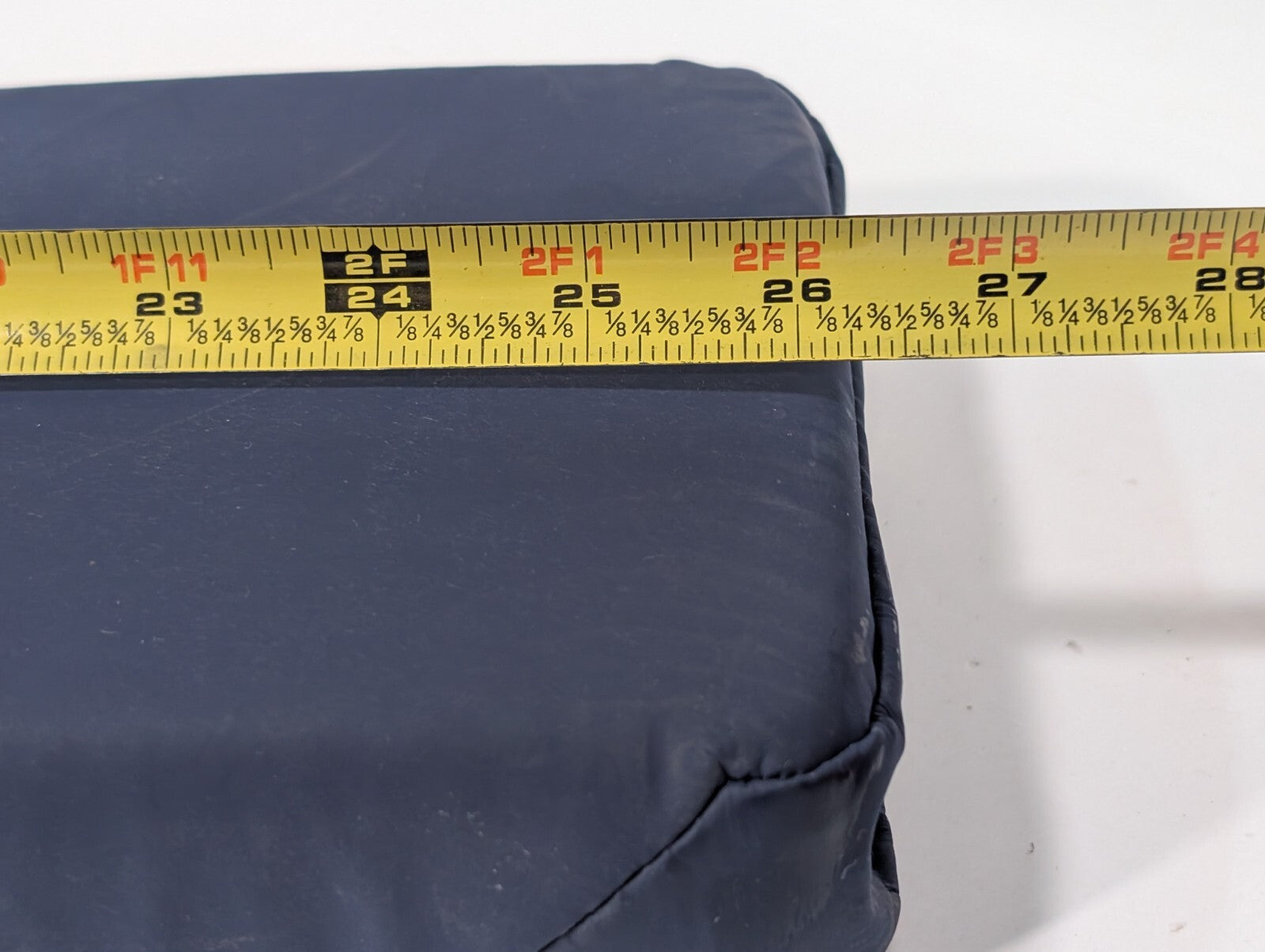 Unbranded Padded Arm Rest, Blue, 26.25" Long, 6" Width, 2.25" Thick