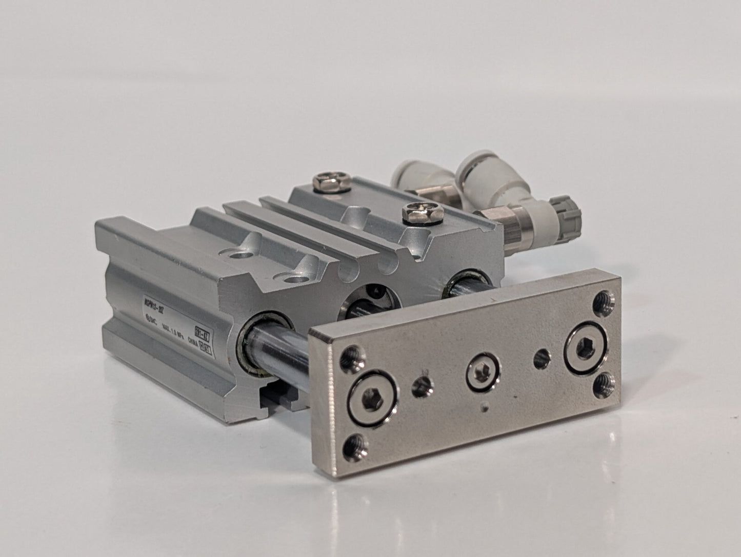 SMC MGPM12-20Z - Guided Cylinder - Slide Bearing Type, 12mm Bore, 20mm Stroke