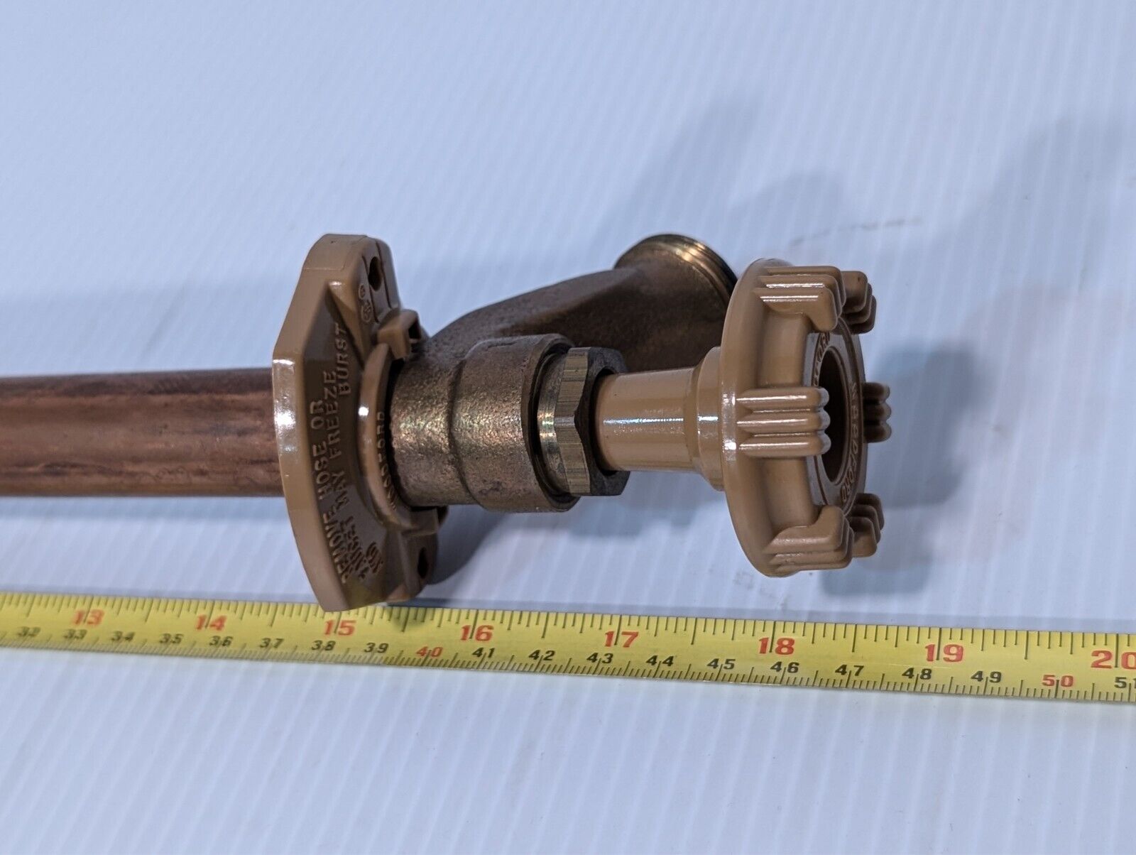 Woodford CP-14, 14CP freezeless wall faucet, combination 1/2" male pipe thread a