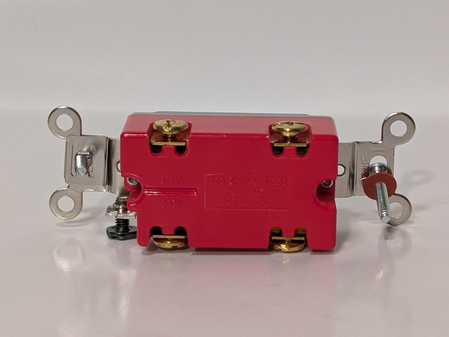 [2] Hubble HBL1222 Nylon Toggle Switch, 2 Pole 20A 120-277VAC