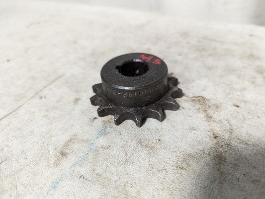Tsubaki 40B14F-3/4 Single Strand Sprocket, 40 Chain Size, 3/4 Bore Dia, 14 teeth