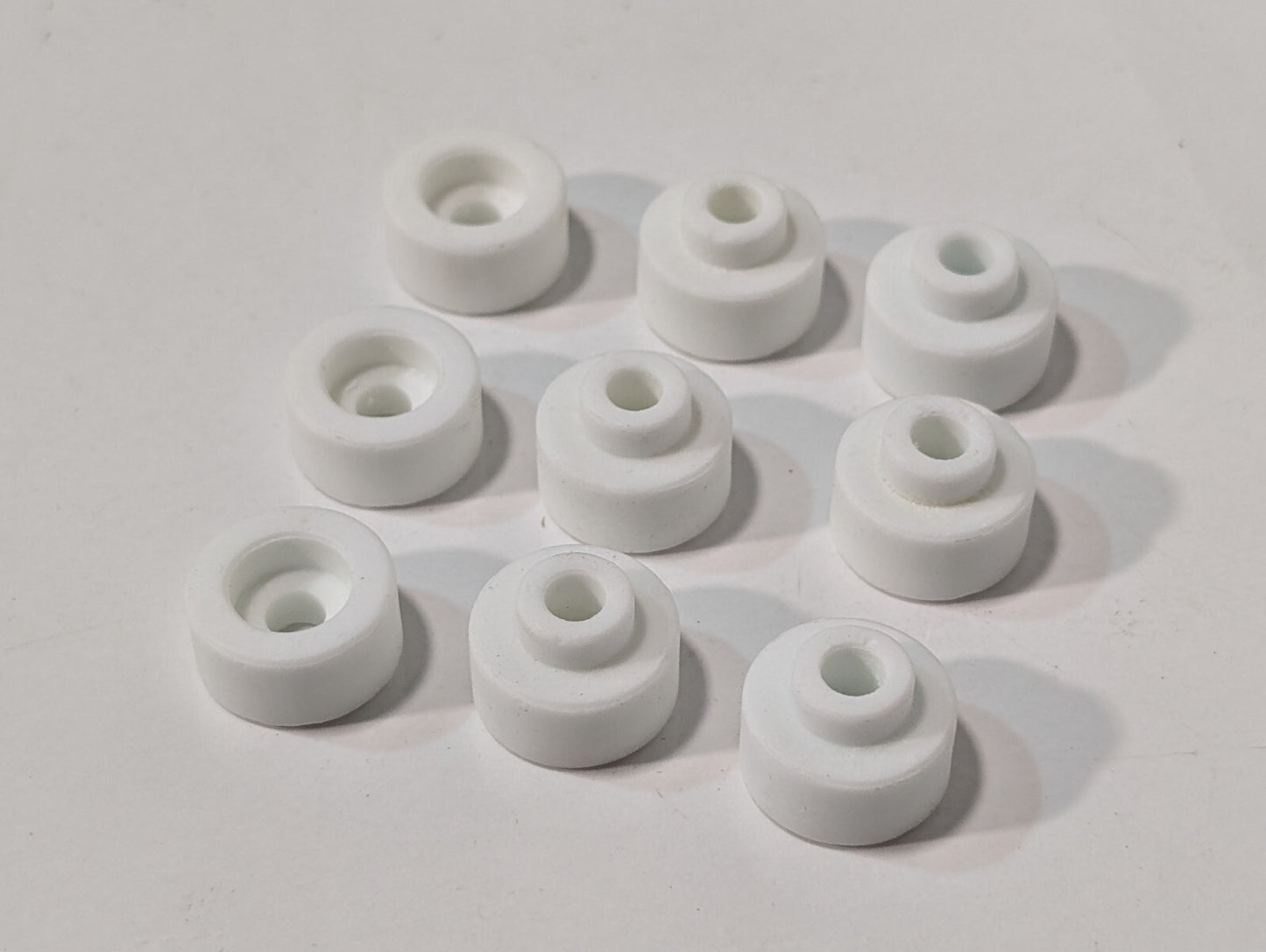 1000+: Asstd Findings, Insulators, Washers, Bushings, Spacers, Industrial, Craft