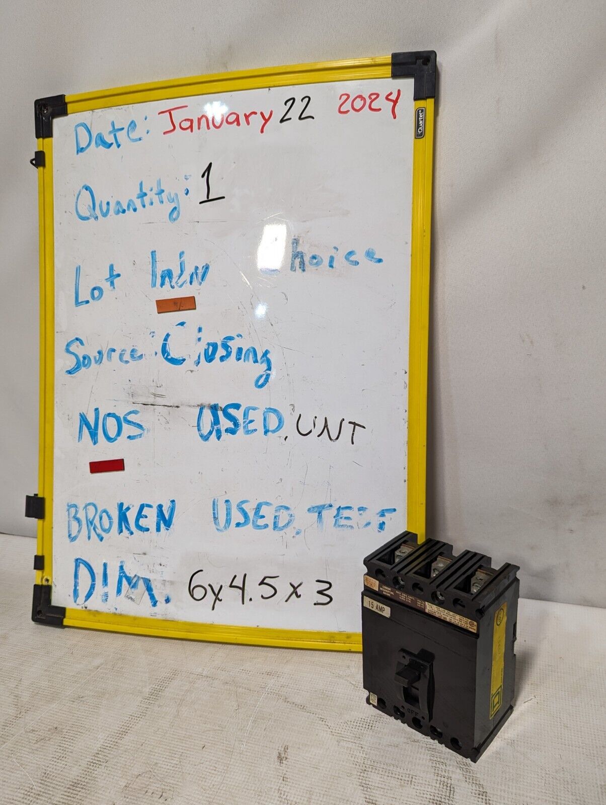 Square D FAL34015 Molded Case Circuit Breaker