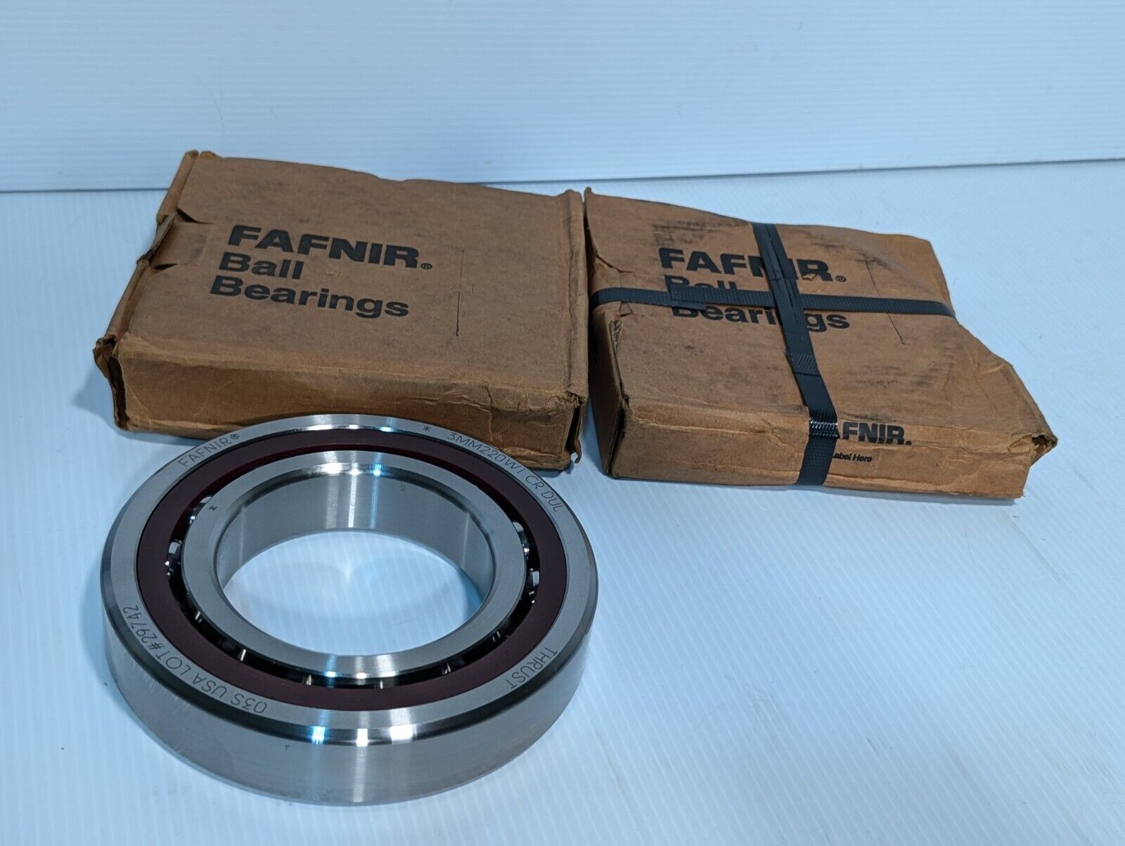 2 PCS Fafnir 3MM220WI CR DUL Extra Precision Ball Bearing (Set) - Free Shipping