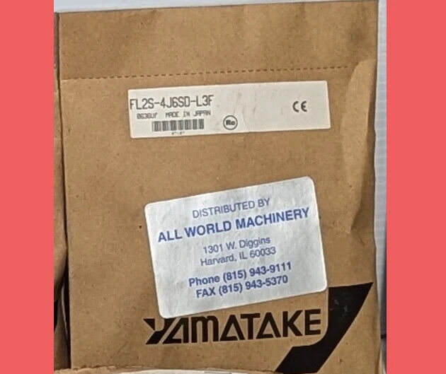 Yamatake FL2S-4J6SD-L3F Proximity Sensor, 3 Meter Cable - Free Shipping