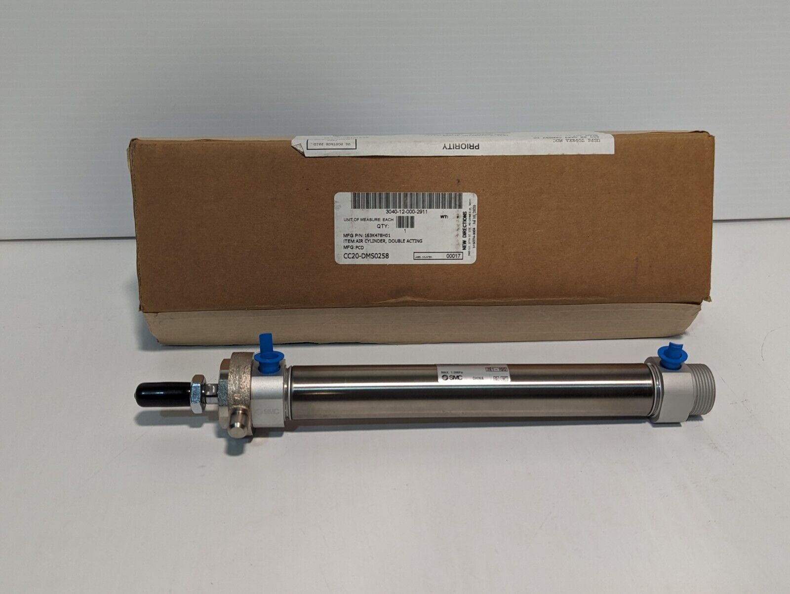 SMC CDM2U25-150Z Pneumatic Cylinder