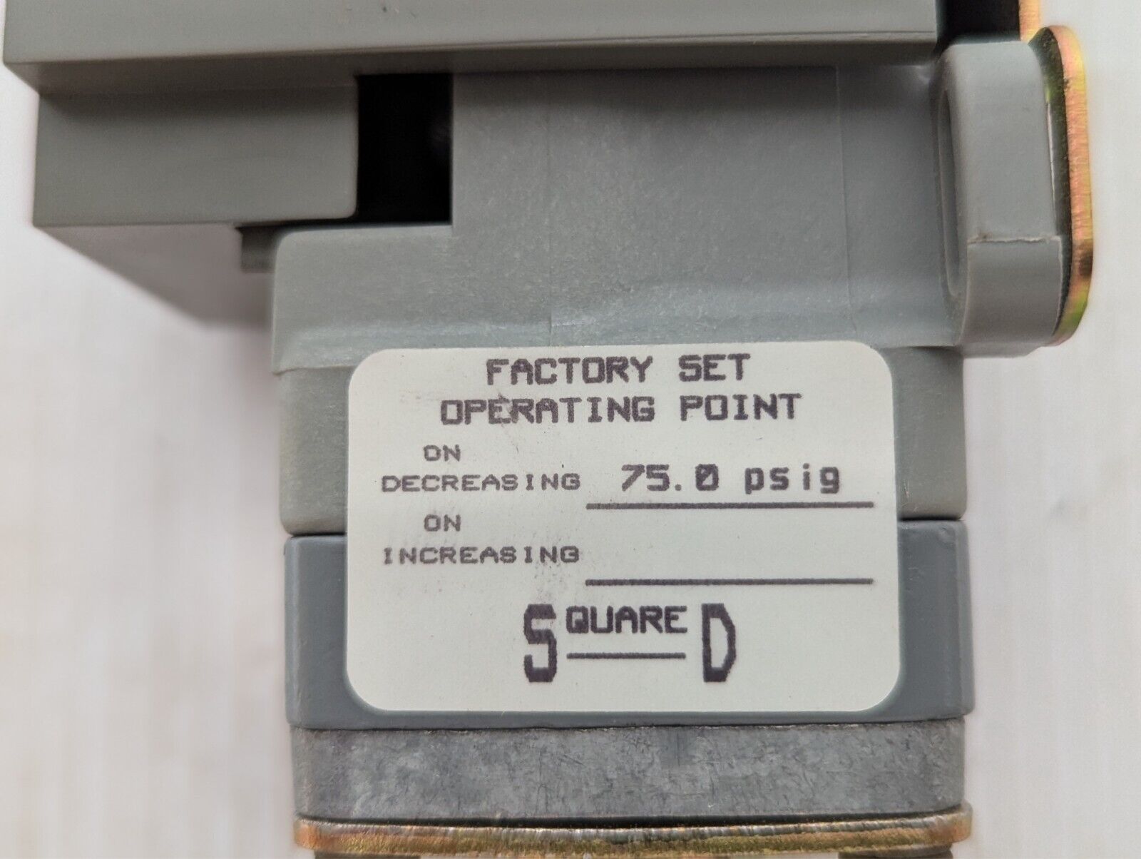 Square D 9012 GNG-5 Industrial Pressure Switch RNG 3-150 - Free Shipping+Returns