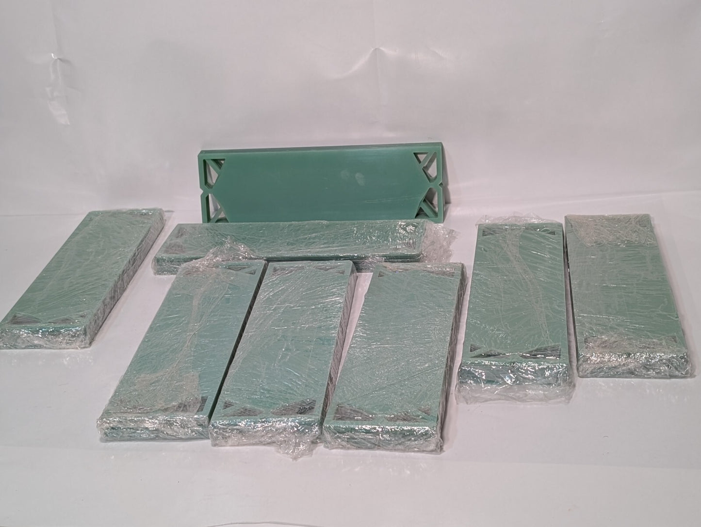 1000 Hyzon Motors Custom Components Jade Green Art Craft Repurpose Geometric