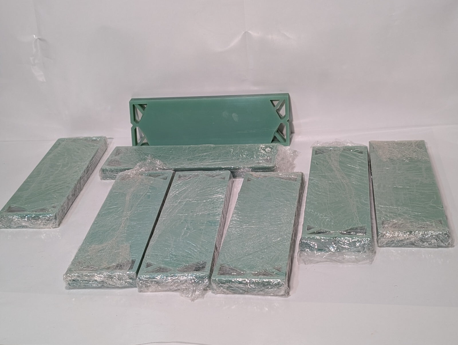 1000 Hyzon Motors Custom Components Jade Green Art Craft Repurpose Geometric