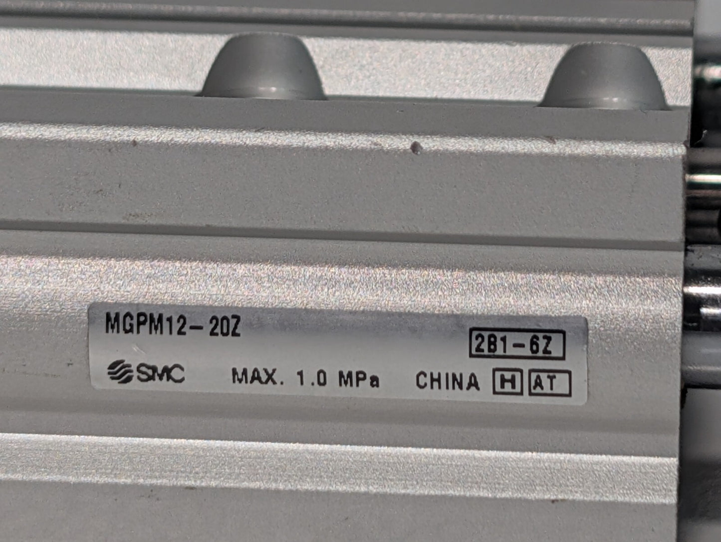 SMC MGPM12-20Z - Guided Cylinder - Slide Bearing Type, 12mm Bore, 20mm Stroke