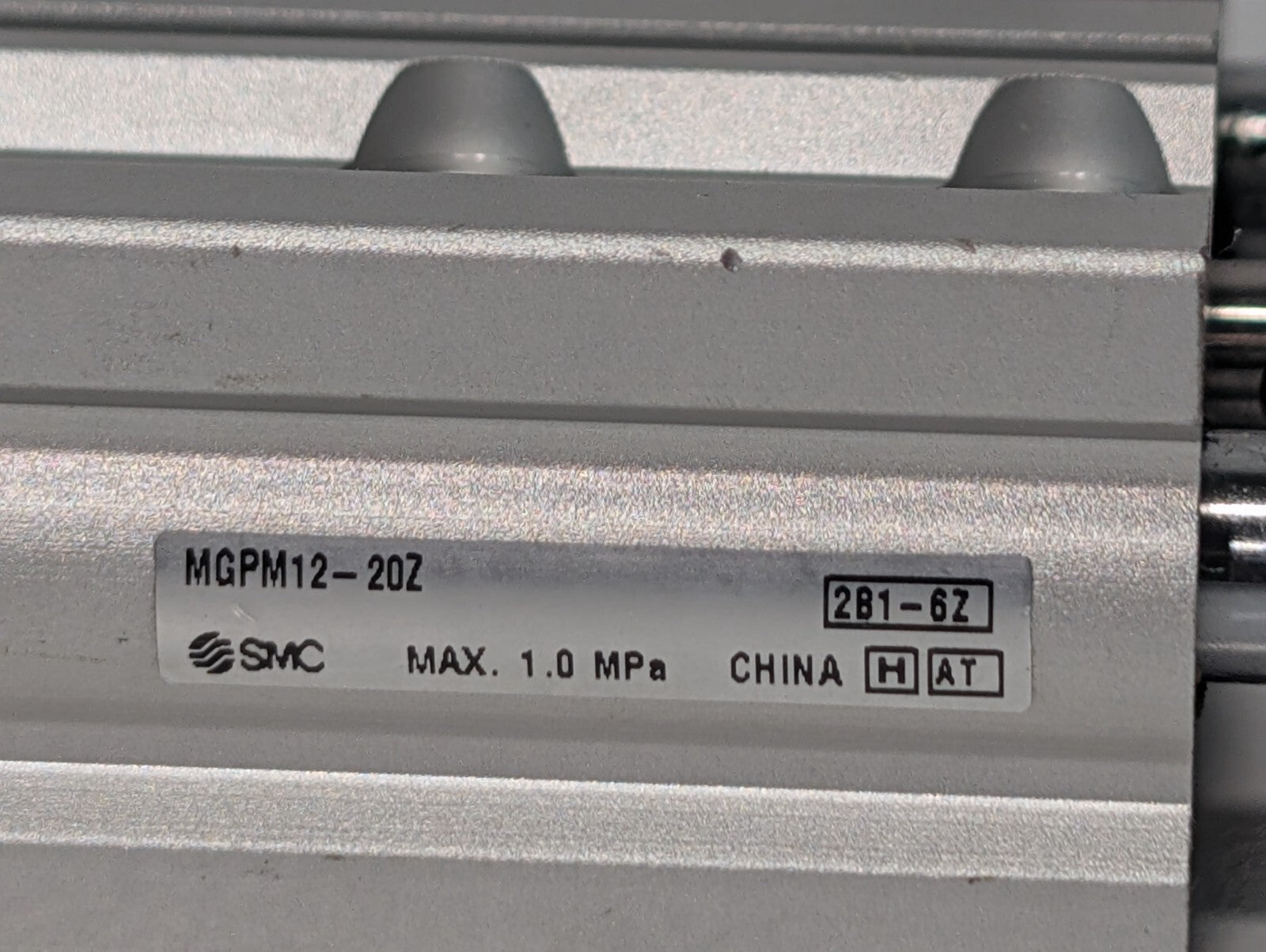 SMC MGPM12-20Z - Guided Cylinder - Slide Bearing Type, 12mm Bore, 20mm Stroke