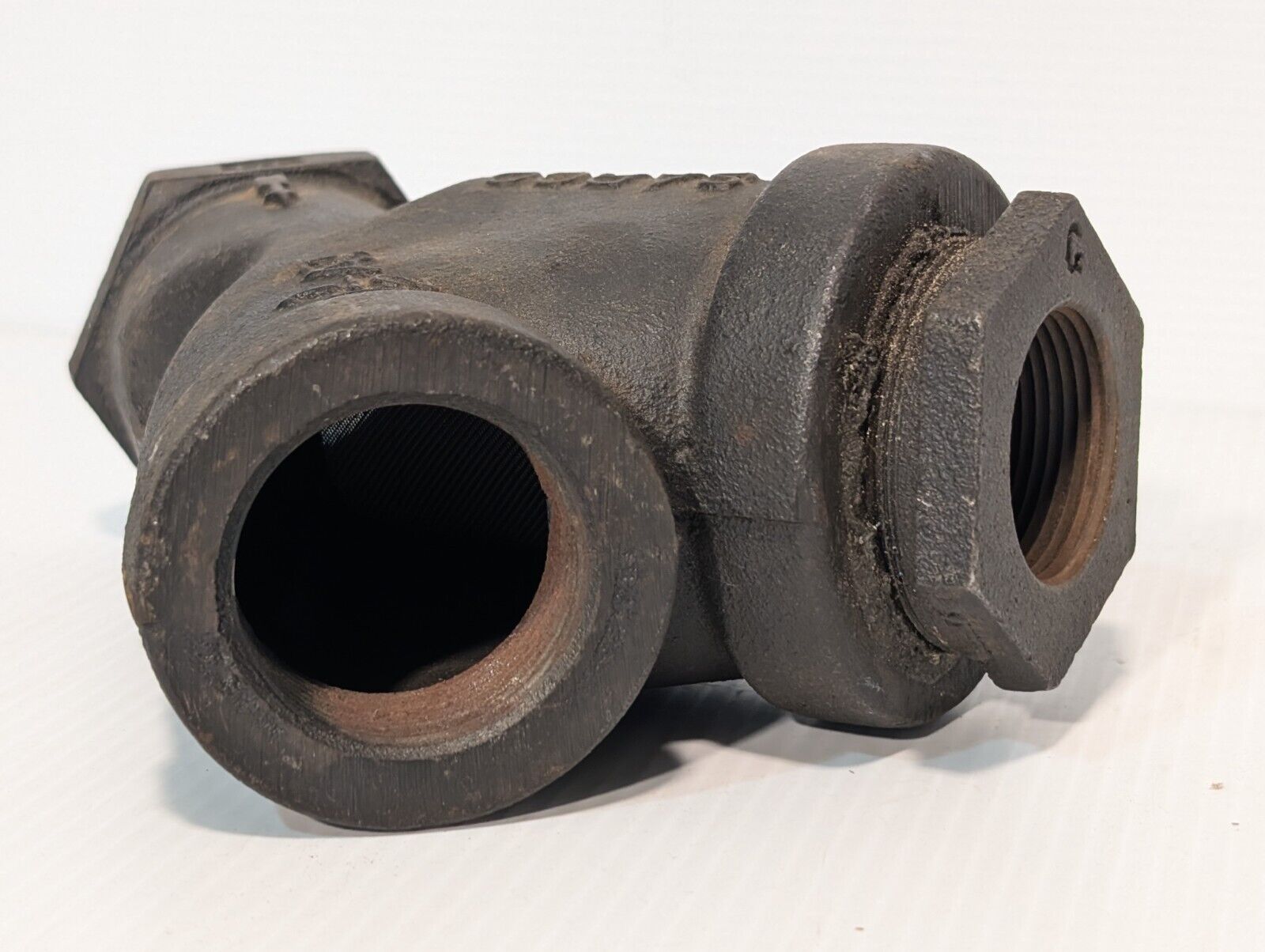 Spirax Sarco 60314 Cast Iron Y Strainer, 1-1/2" NPT as pictured