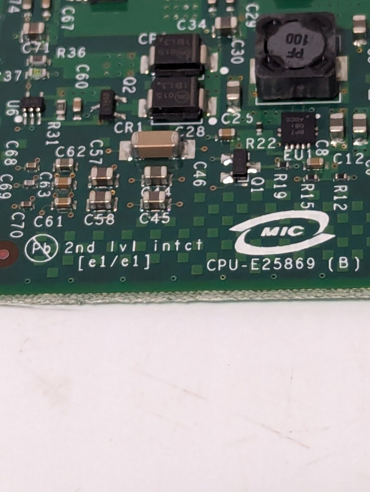 Intel CPU-E25869 Ethernet Server Adaptor, 161K117H01 - Free Shipping