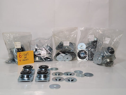 (6) KQ9001-00-0105 Shock Pad Bushing Assembly for Heavy Trucks
