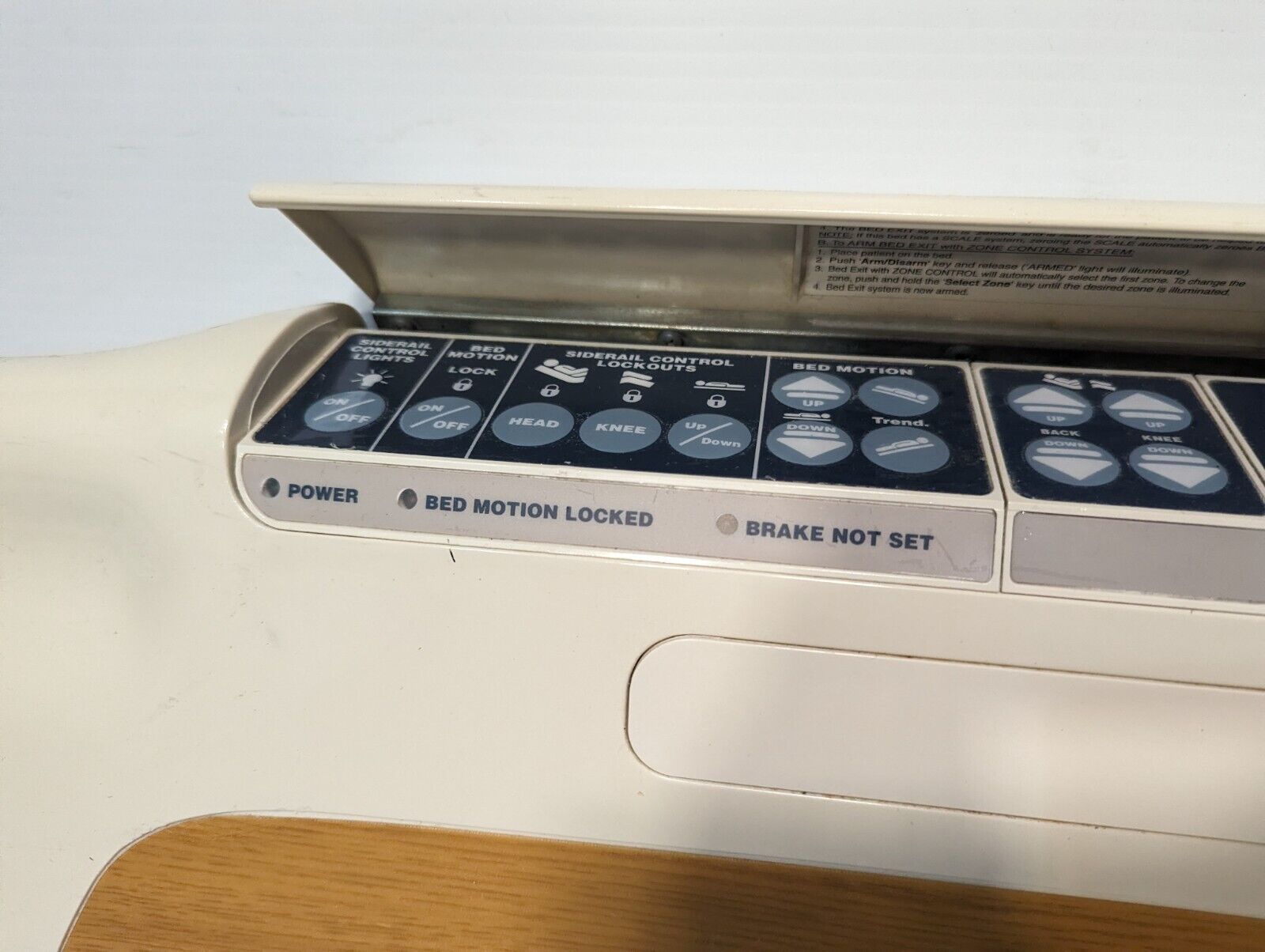 Stryker Secure II Hospital Beds 3002 Electronic Control Panel - Free Shipping