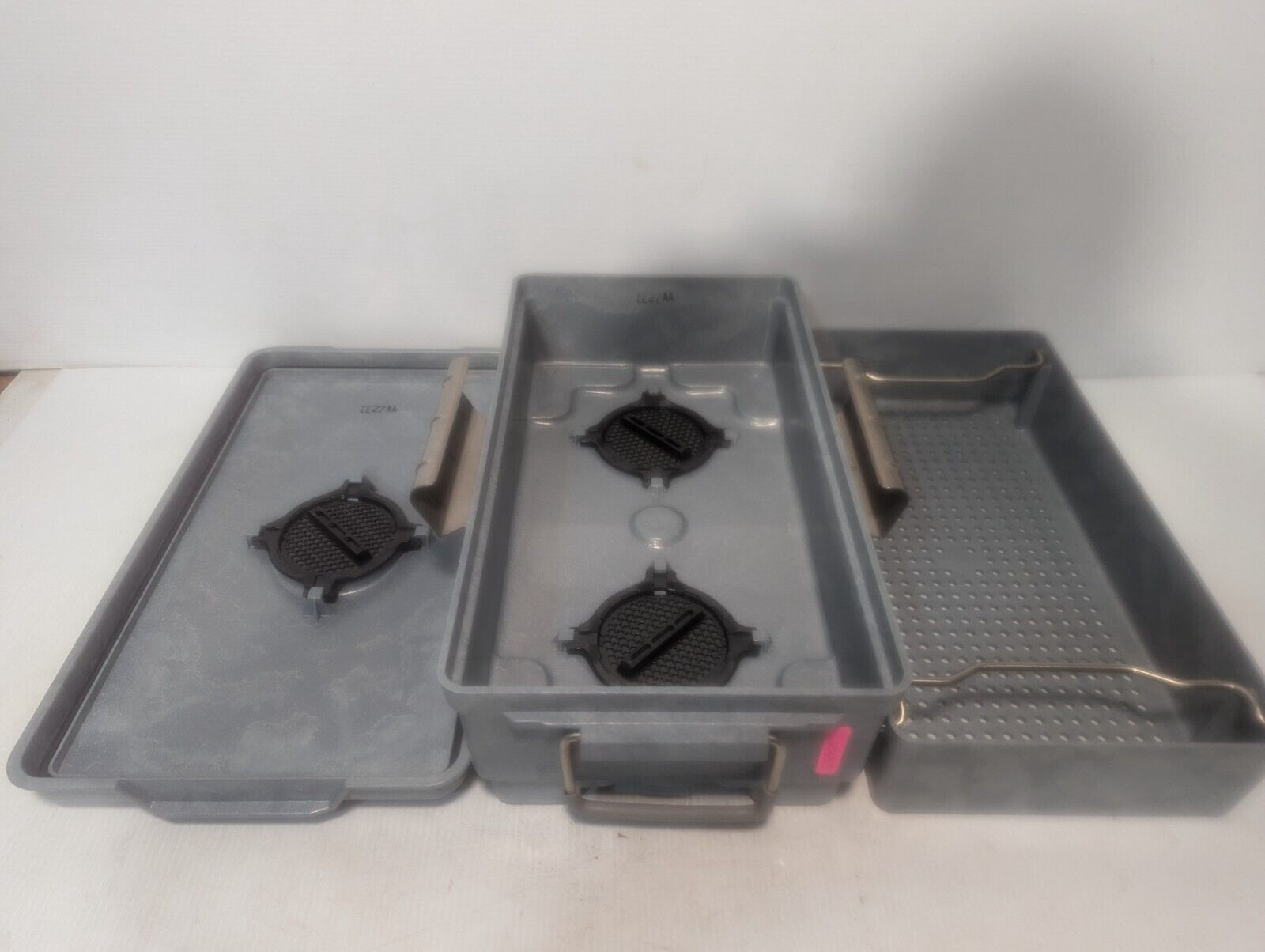 STERIS Amsco Solid Lid Sterilization Container 19 x 11 x 6 inches- Free Shipping