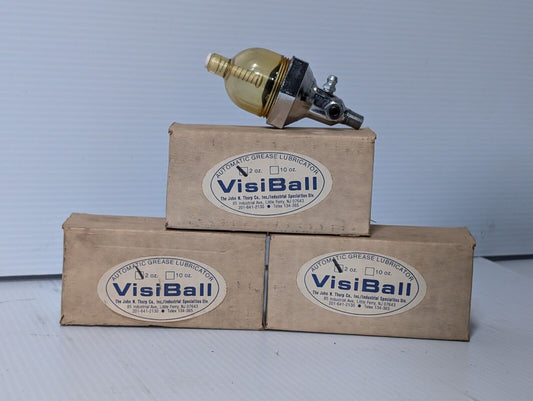 Thorp VisiBall 2 oz. automatic grease lubricator in original box as pictured