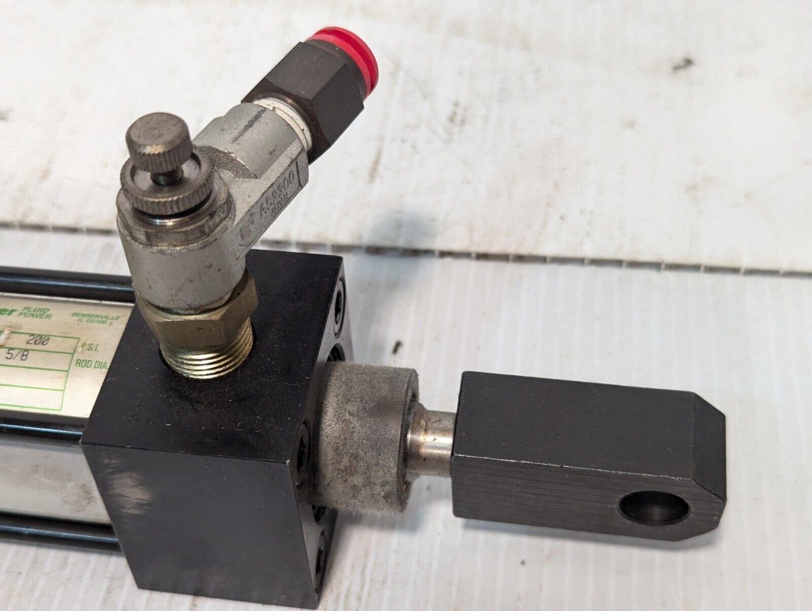 Miller Fluid Power AL84B2B Cylinder 5/8 D 1-1/2" Bore 5" Stroke-Free Ship+Return