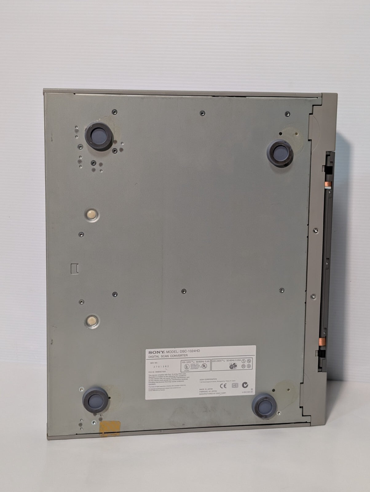 Sony DSC-1024HD Digital Scan Converter, HD 1080i Output, Upward\Downward Conv.