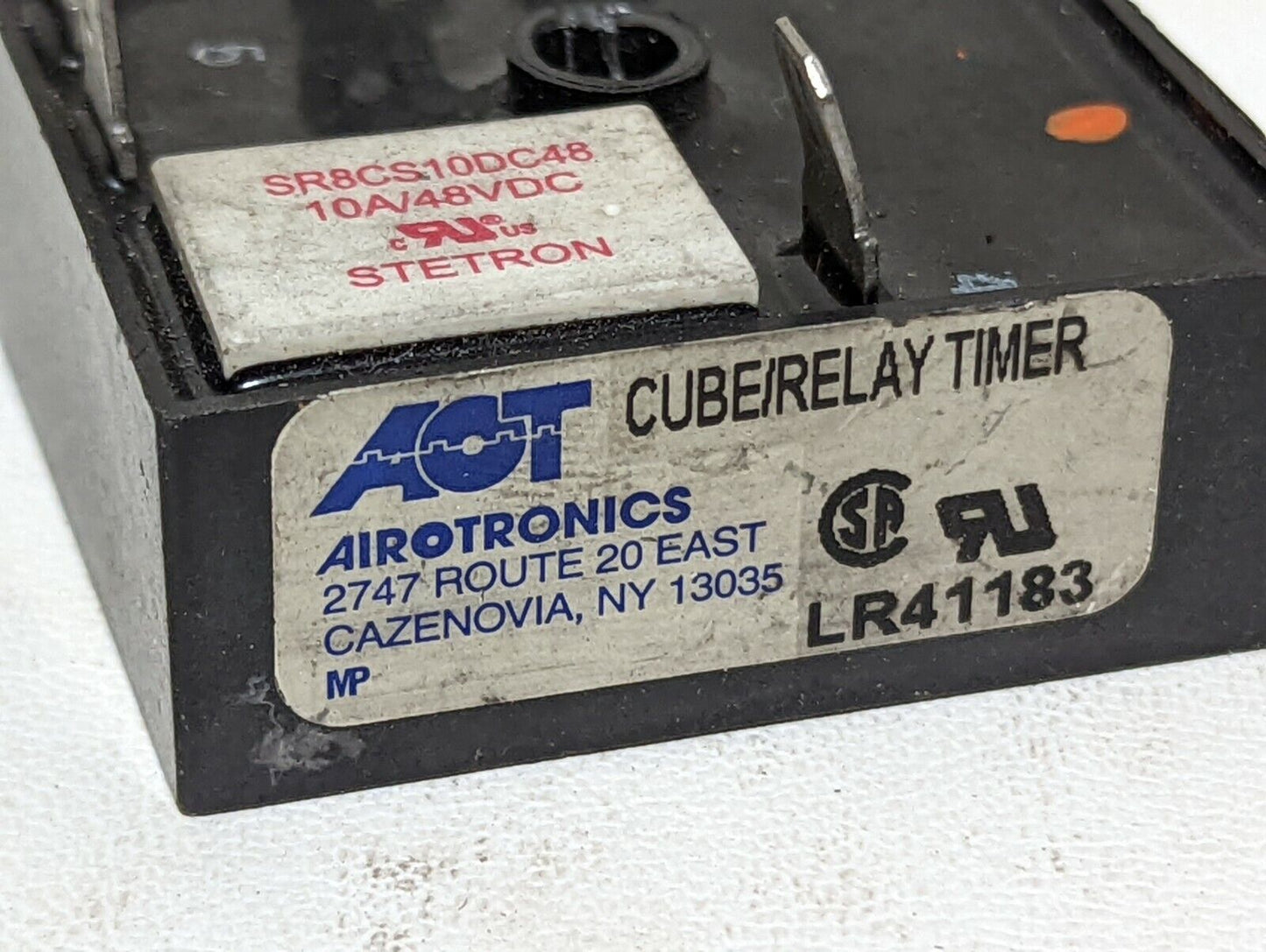 Airotronics cube/relay timer TGKAD115S/1HCC1, 15s on/1hr off