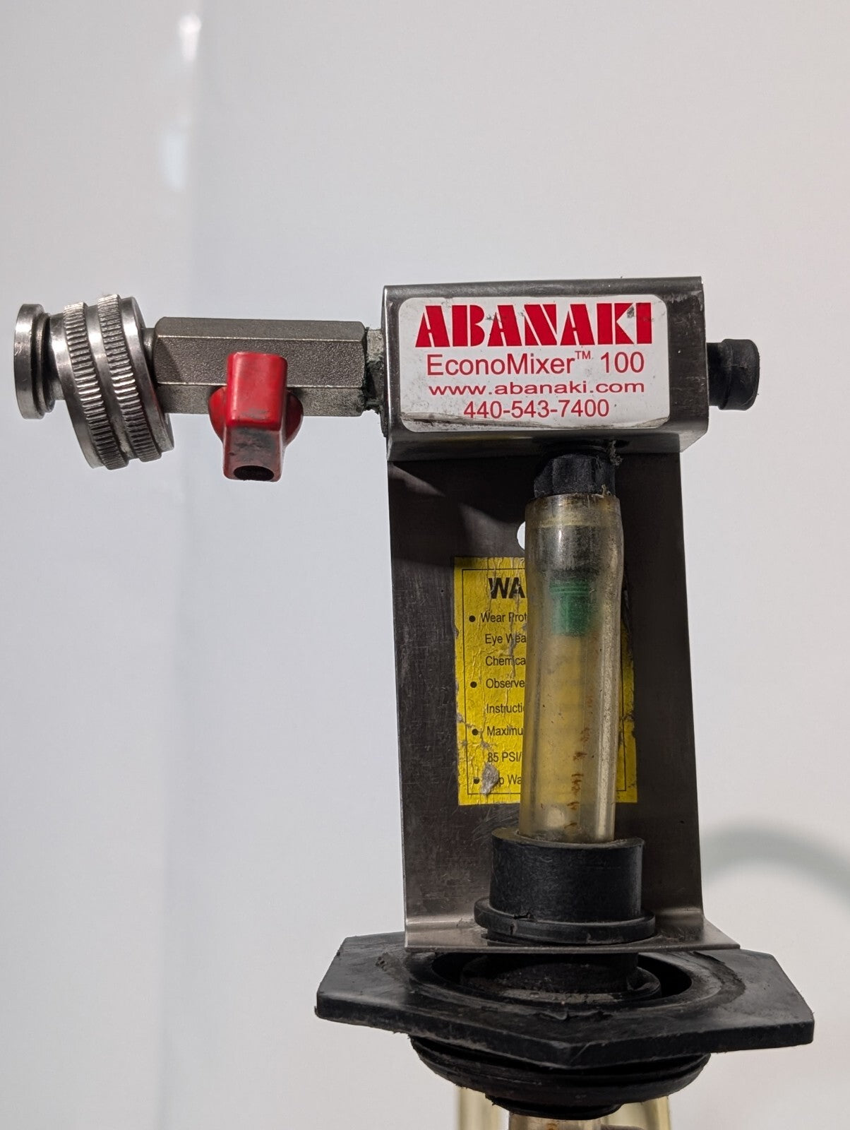 Abanaki EMIX100 EconoMixer 100 Coolant Proportioning Mixer w\ Wall \ Drum Mount