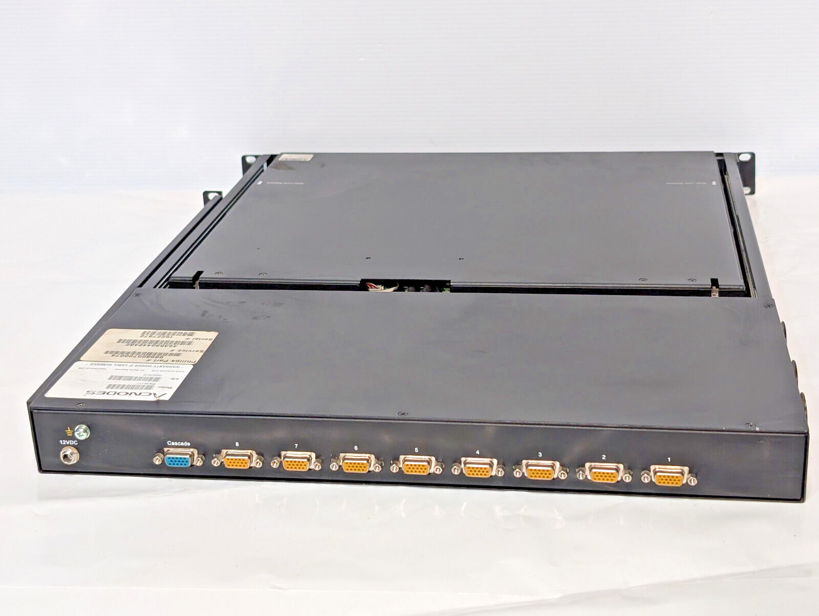 Acnodes MKD6117 Rack Mount Drawer, LCD Monitor, Full HD, KVM 8-Port Combo Switch