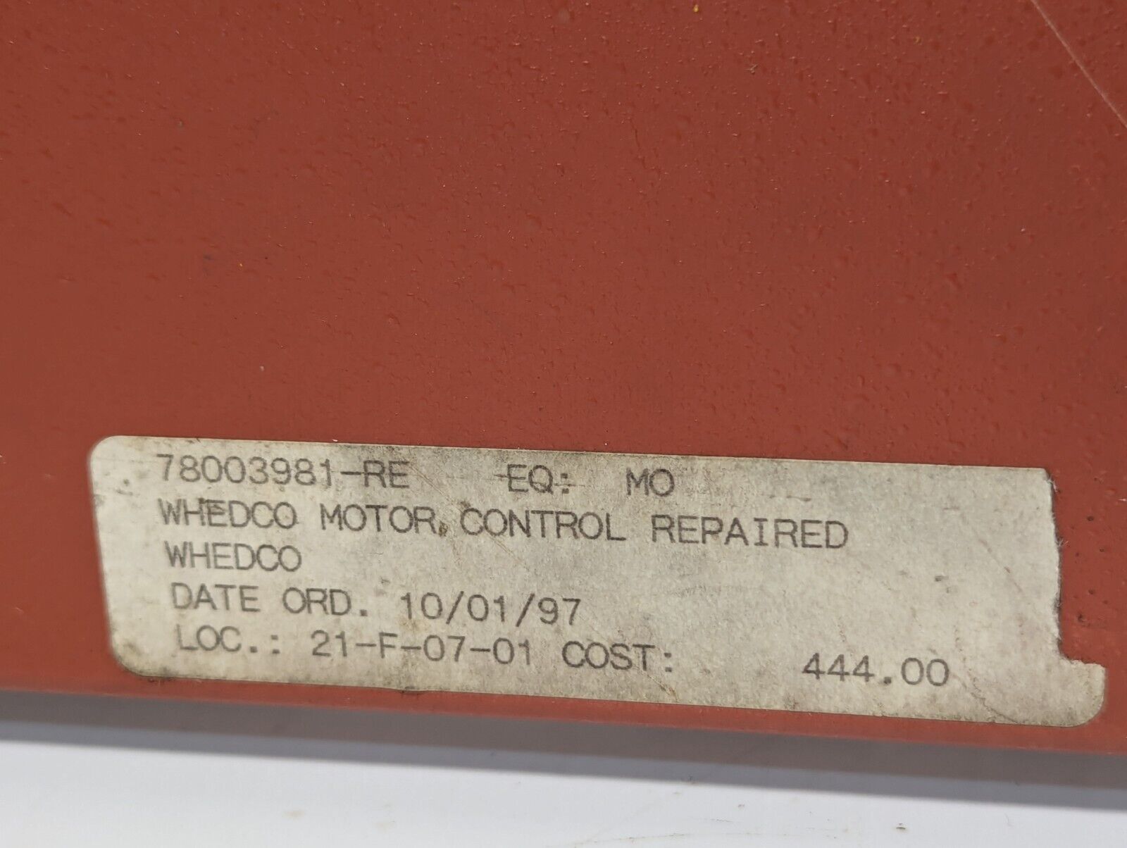 Whedco IMC-4230-1-B, 78003981/R0105 intelligent motor controller - Free Shipping