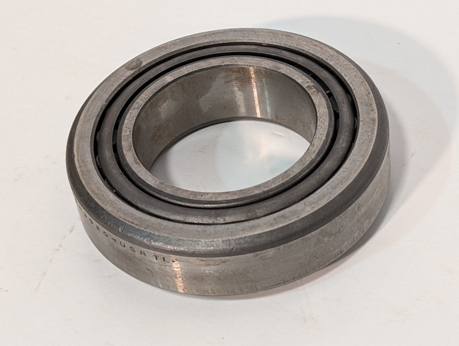 (1) Timken 3920 Tapered Roller Bearing Cup, Non-Flanged, Chrome Steel