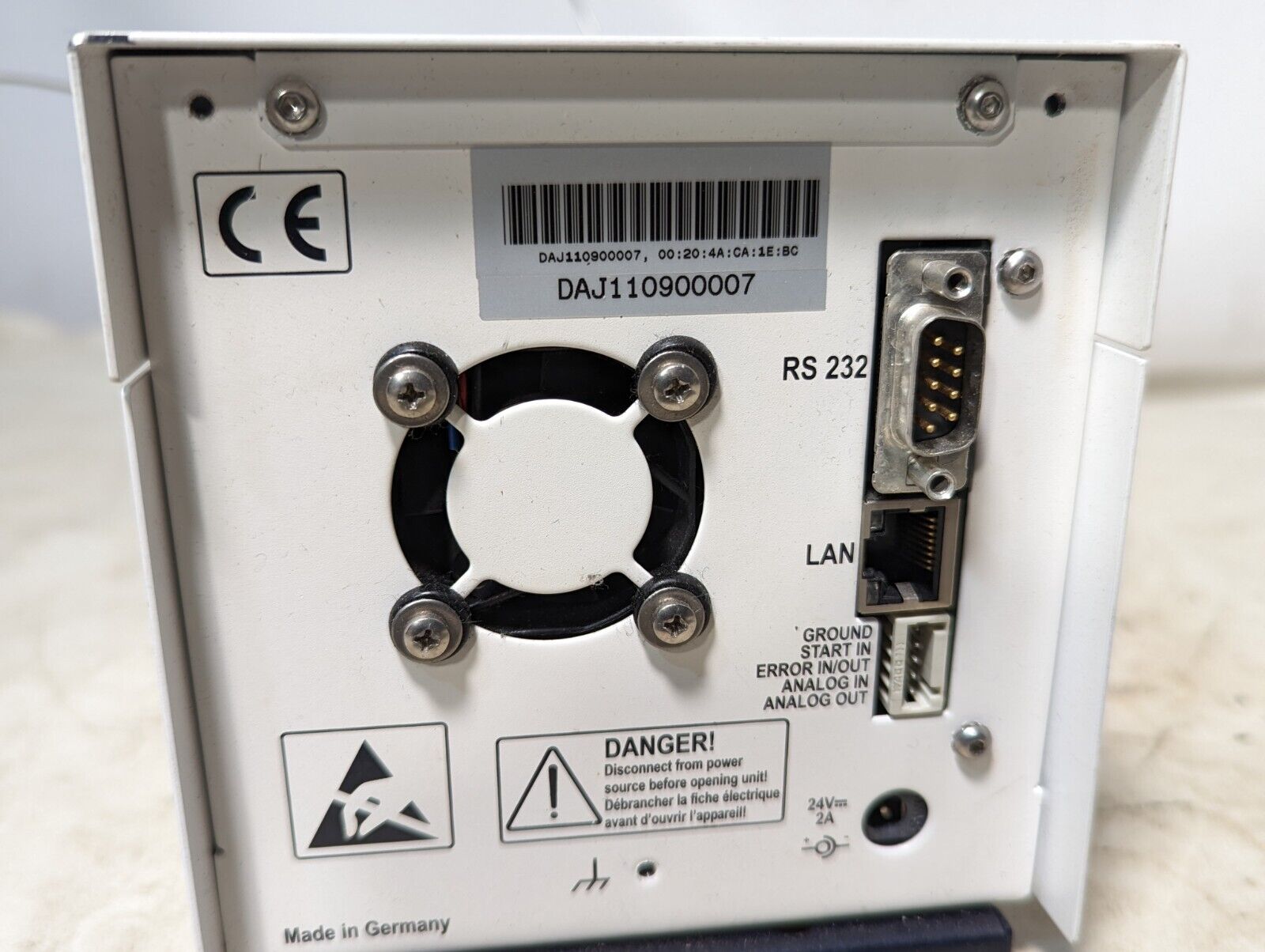 Unbranded 10P solvent pump, untested, no power supply
