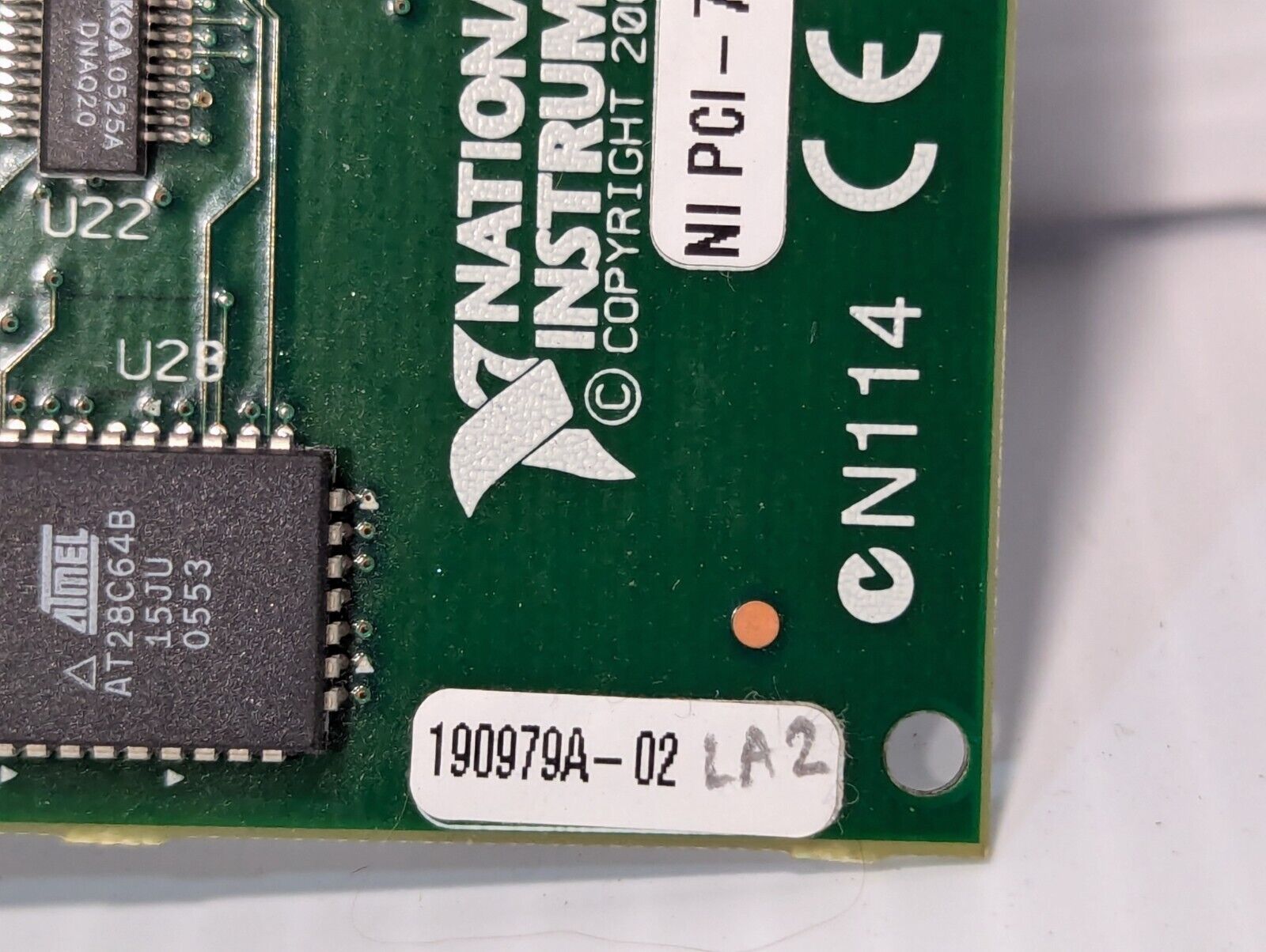 National Instruments 190979A-02 PCI-7330 Motion Controller PCB - Free Shipping
